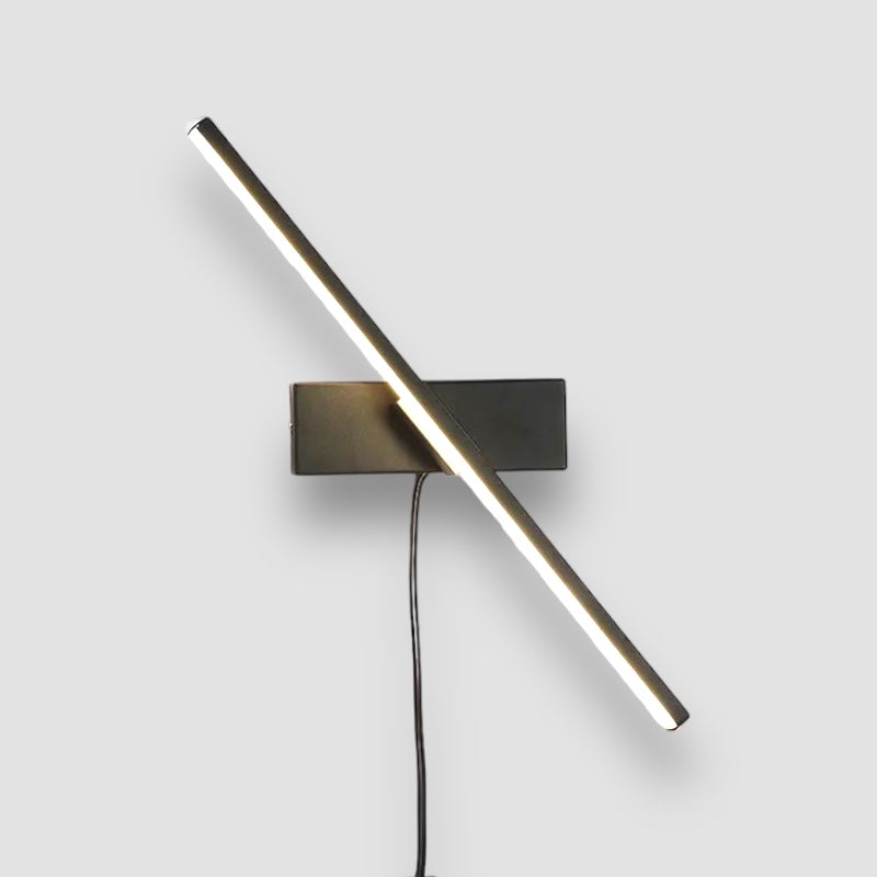 Asteri Nordic LED Wall Lamp With Adjustable Arm Built In Plug