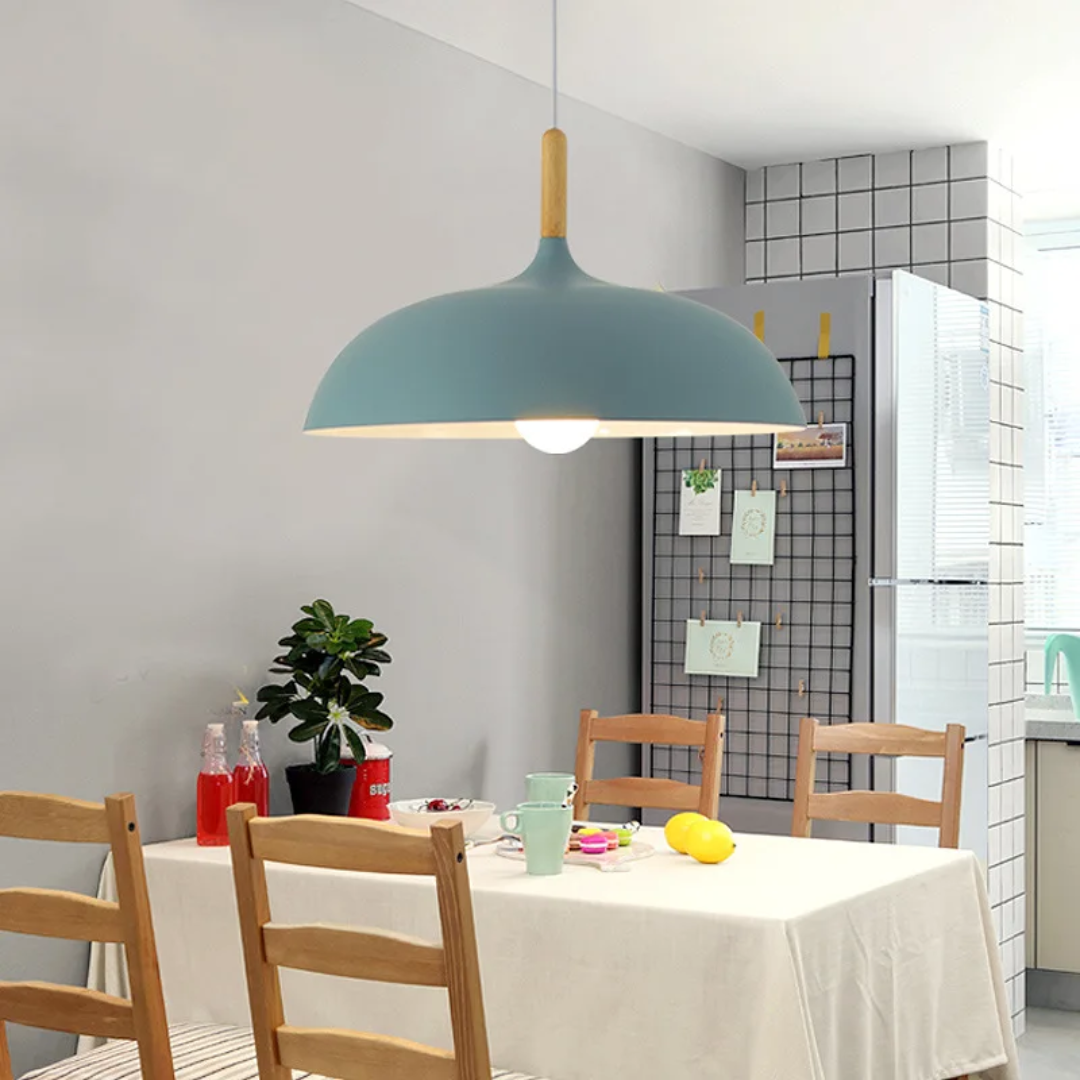 Aureon Oak Minimalist Luxury Pendant Lamp For Dining