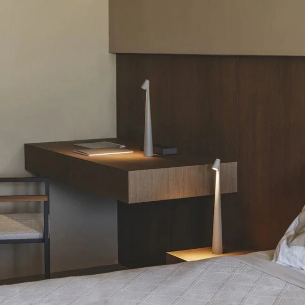 LunaNord Wireless Nordic LED Table Lamp Night Light