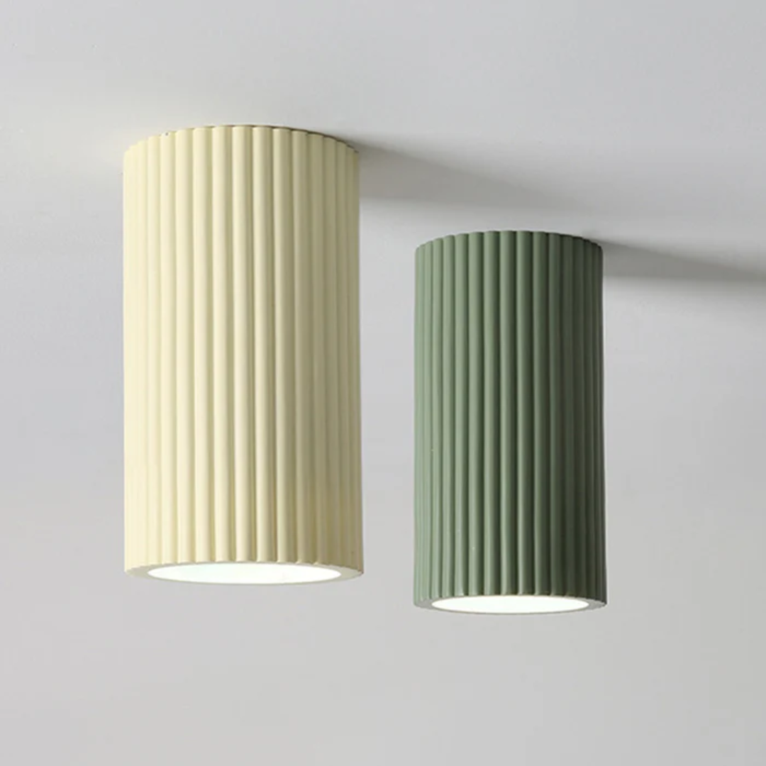 Lyra Minimal Resin Ceiling Light For Hallways And Entryways
