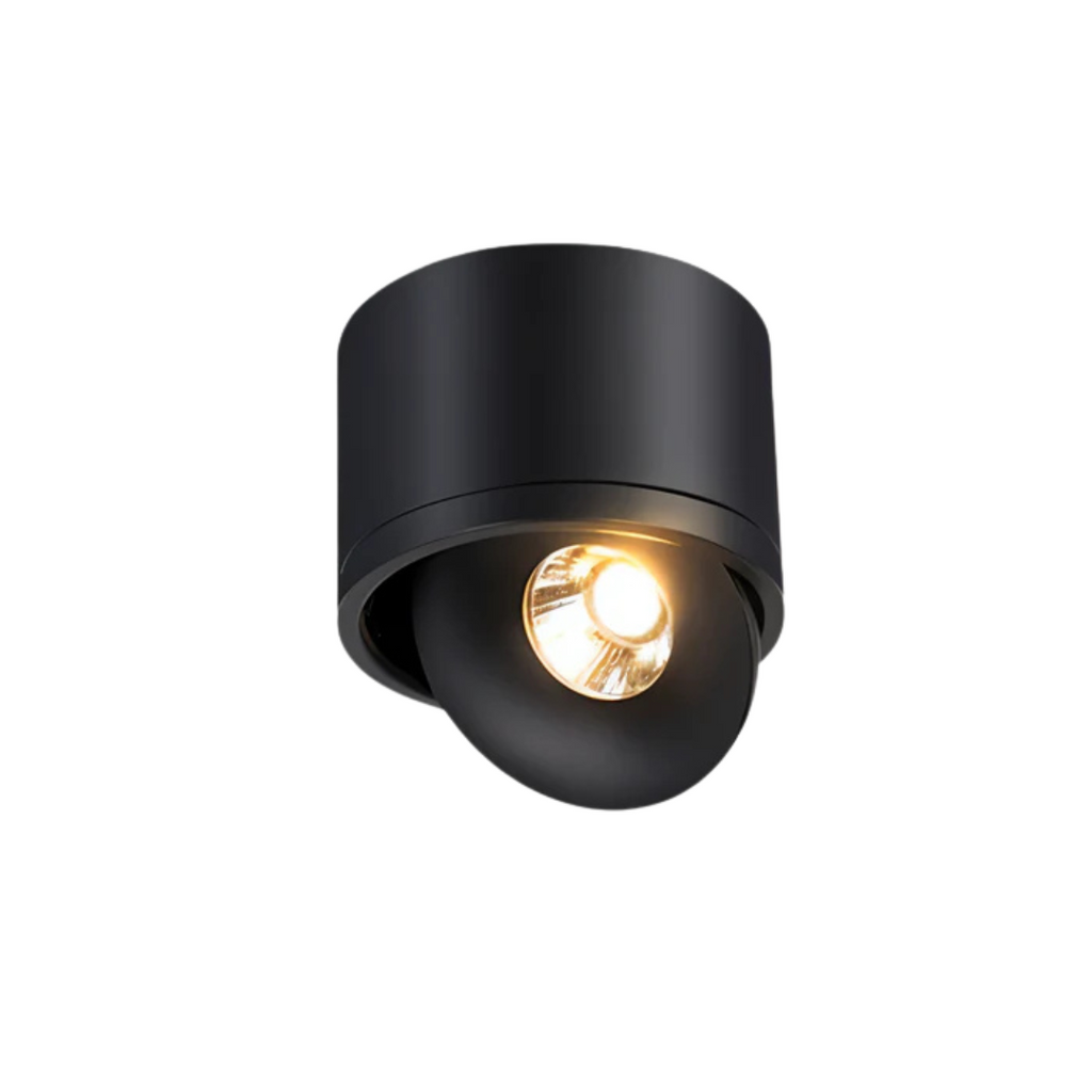 AeroGlow 360 Degree Rotating LED Ceiling Light With Slim Aluminum Frame