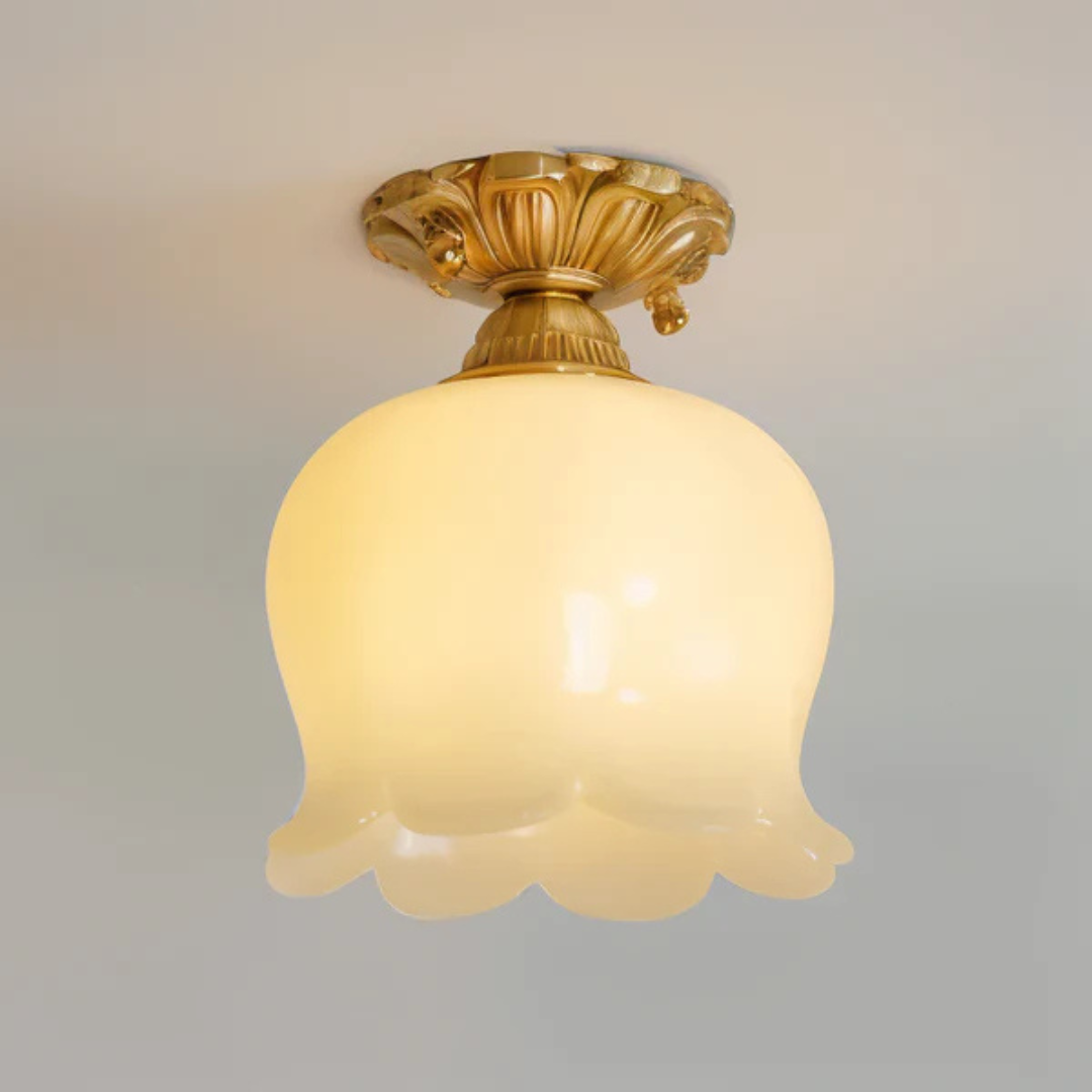 Luminra Vintage Flower LED Ceiling Light Deluxe Fixture