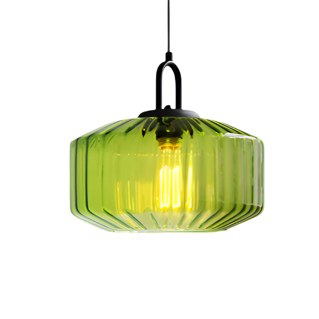 Lunara Vintage Warm Glass Pendant Lamp for Dining Rooms