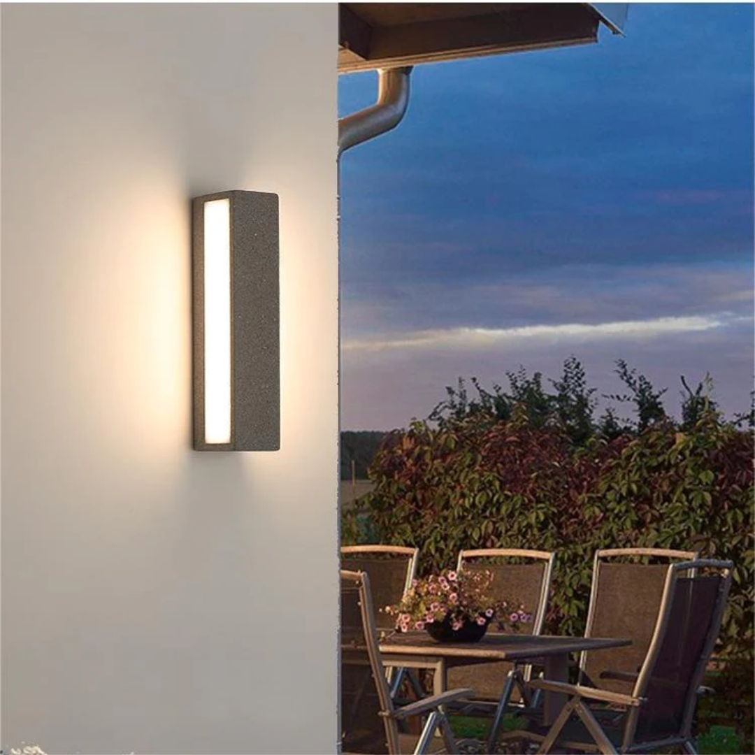 NexaLumen Modern LED Outdoor Wall Light For Garden and Facade
