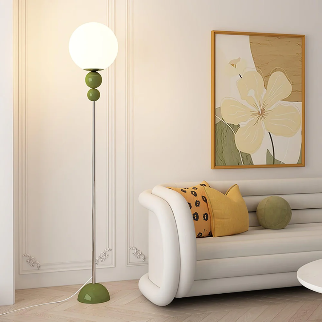 Averin Floor Lamp Modern Sleek Design With LED Illumination