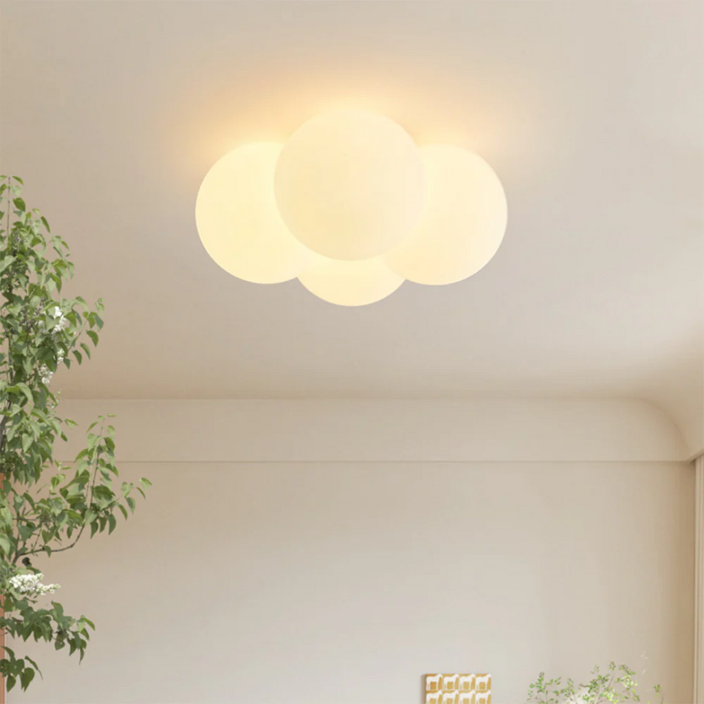 Nordiko Cloud LED Ceiling Light for Modern Scandinavian Homes
