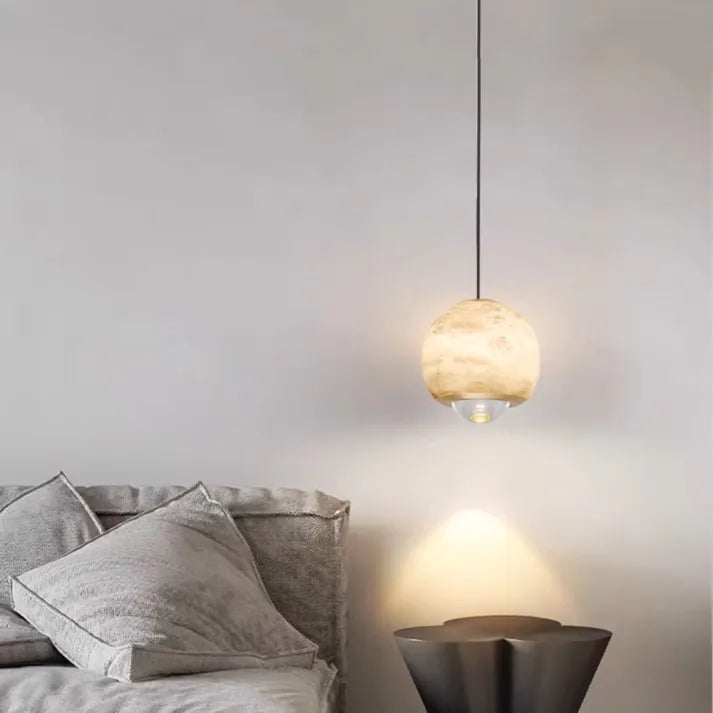 Sylara Marble Pendant Light Elegant Scandinavian Ceiling Fixture