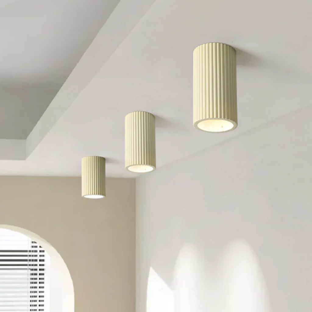 Lyra Minimal Resin Ceiling Light For Hallways And Entryways