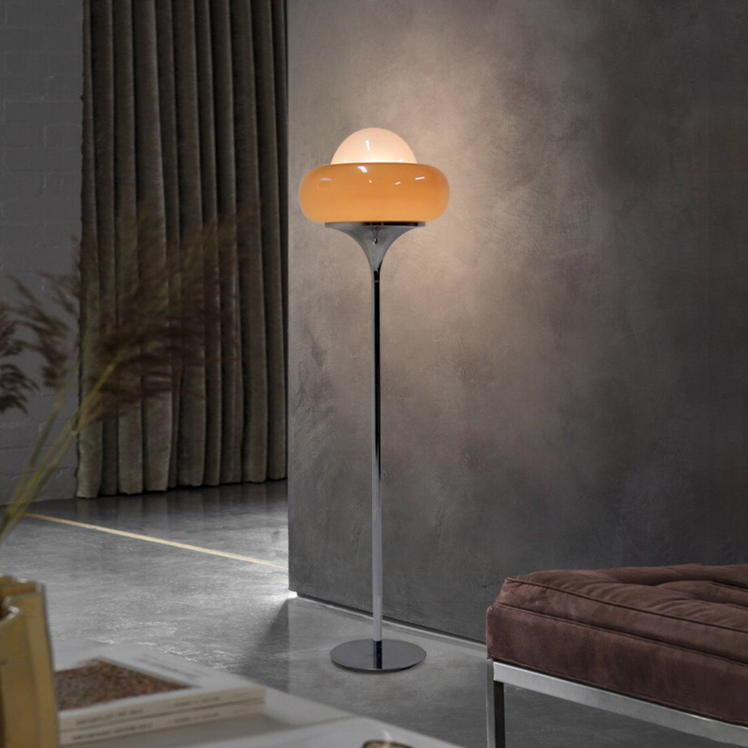 Liora Nova Retro Bauhaus Table Lamp With Warm LED Lighting