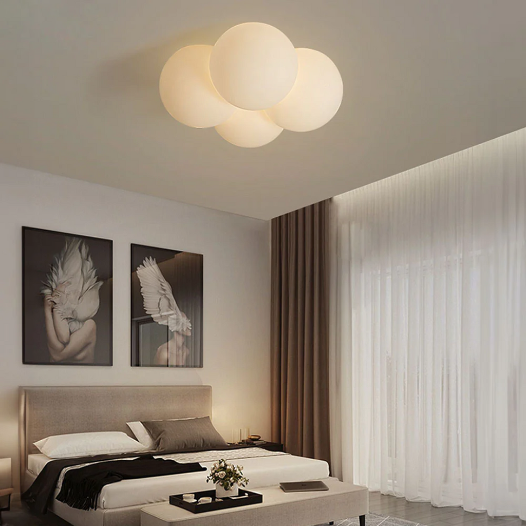 Nordiko Cloud LED Ceiling Light for Modern Scandinavian Homes