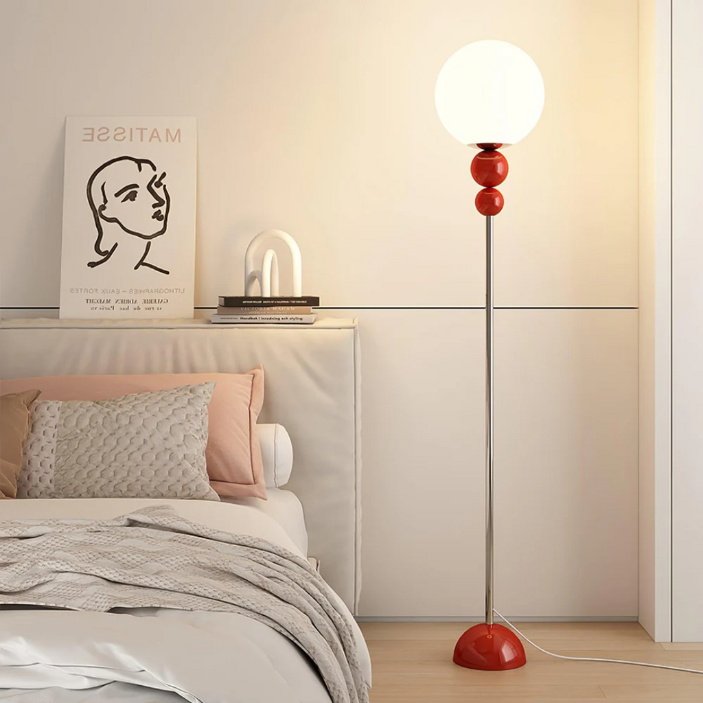 Averin Floor Lamp Modern Sleek Design With LED Illumination