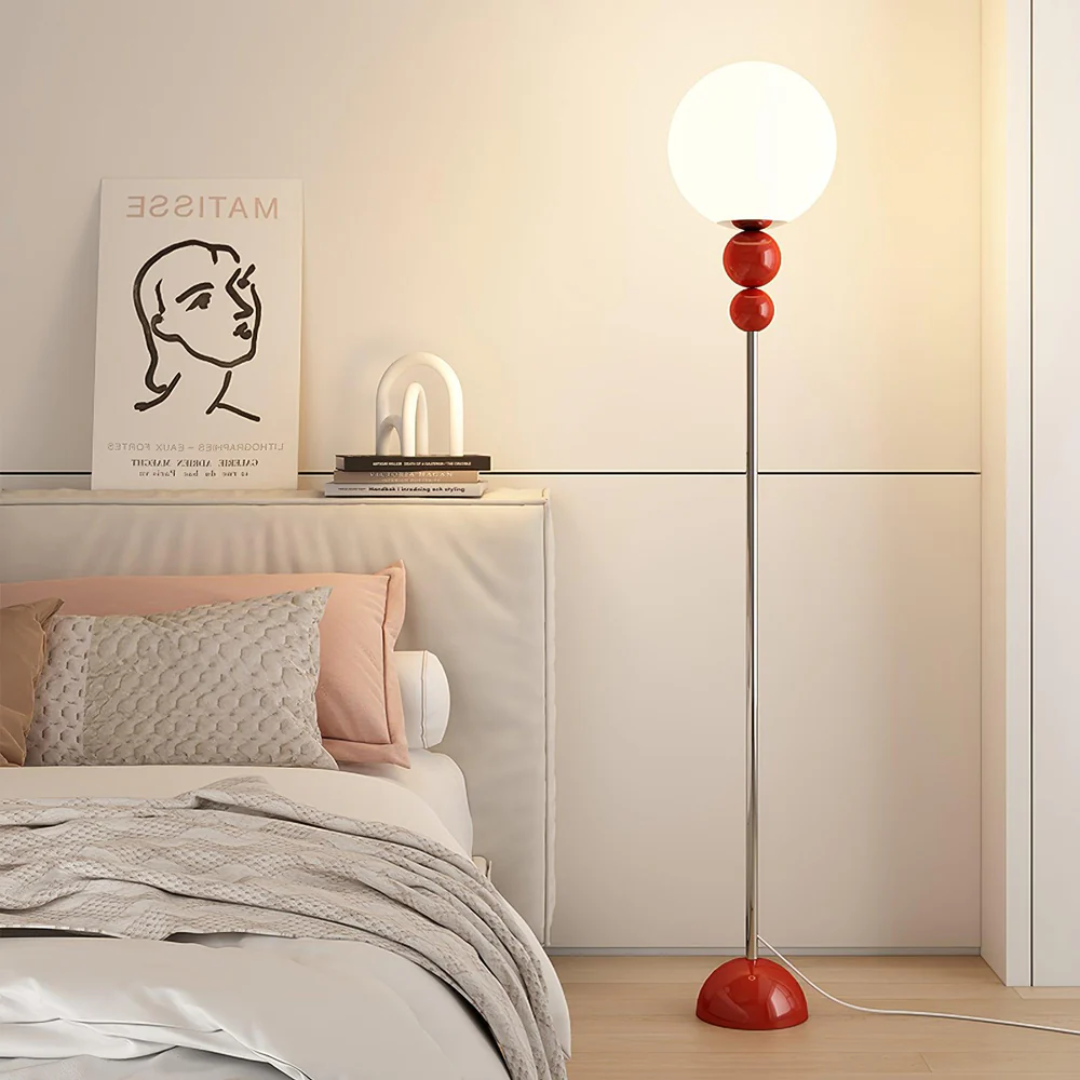Averin Floor Lamp Modern Sleek Design With LED Illumination