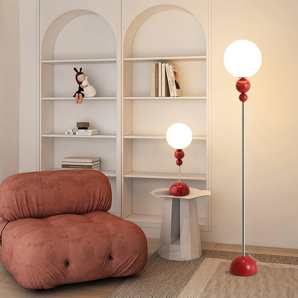 Averin Floor Lamp Modern Sleek Design With LED Illumination