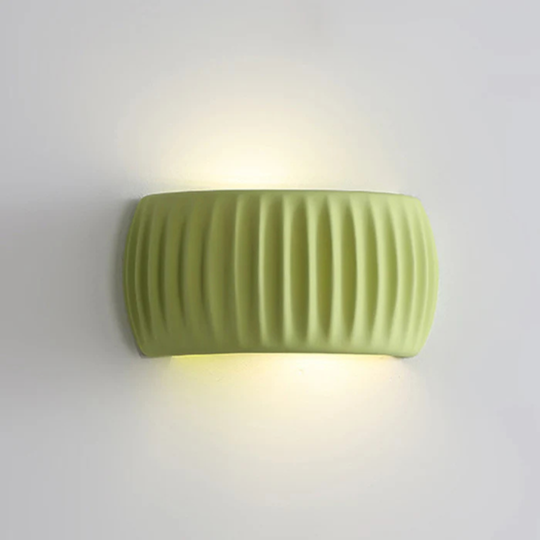 NovaLume Modern Resin Wall Light for Living Room and Bedroom