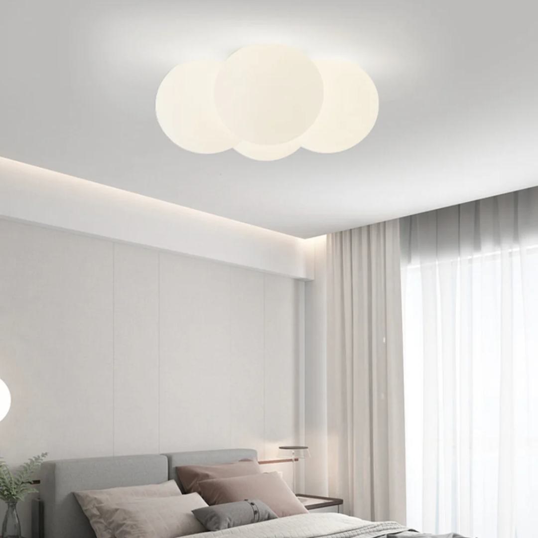 Nordiko Cloud LED Ceiling Light for Modern Scandinavian Homes