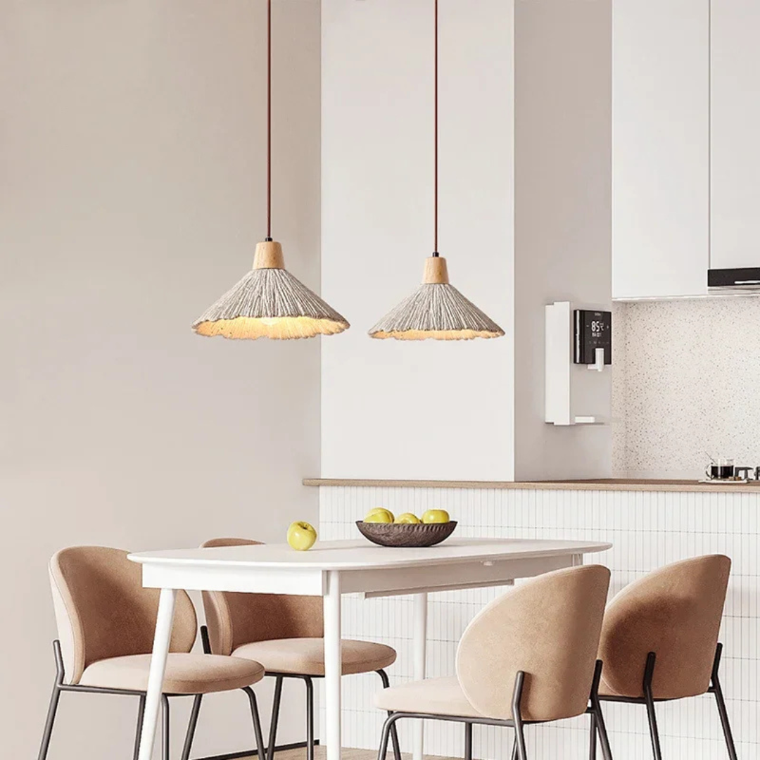 LyraShine Sakura-Style Pendant Lamp For Dining And Bedroom Ambience