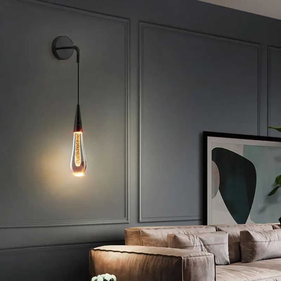 Aurea Lux Wall Lamp Elegant Indoor Hanging Light for Living Room