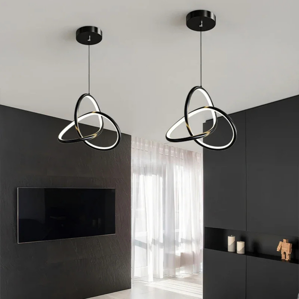 AstraLume Contemporary LED Dining Pendant Light With Designer Finish