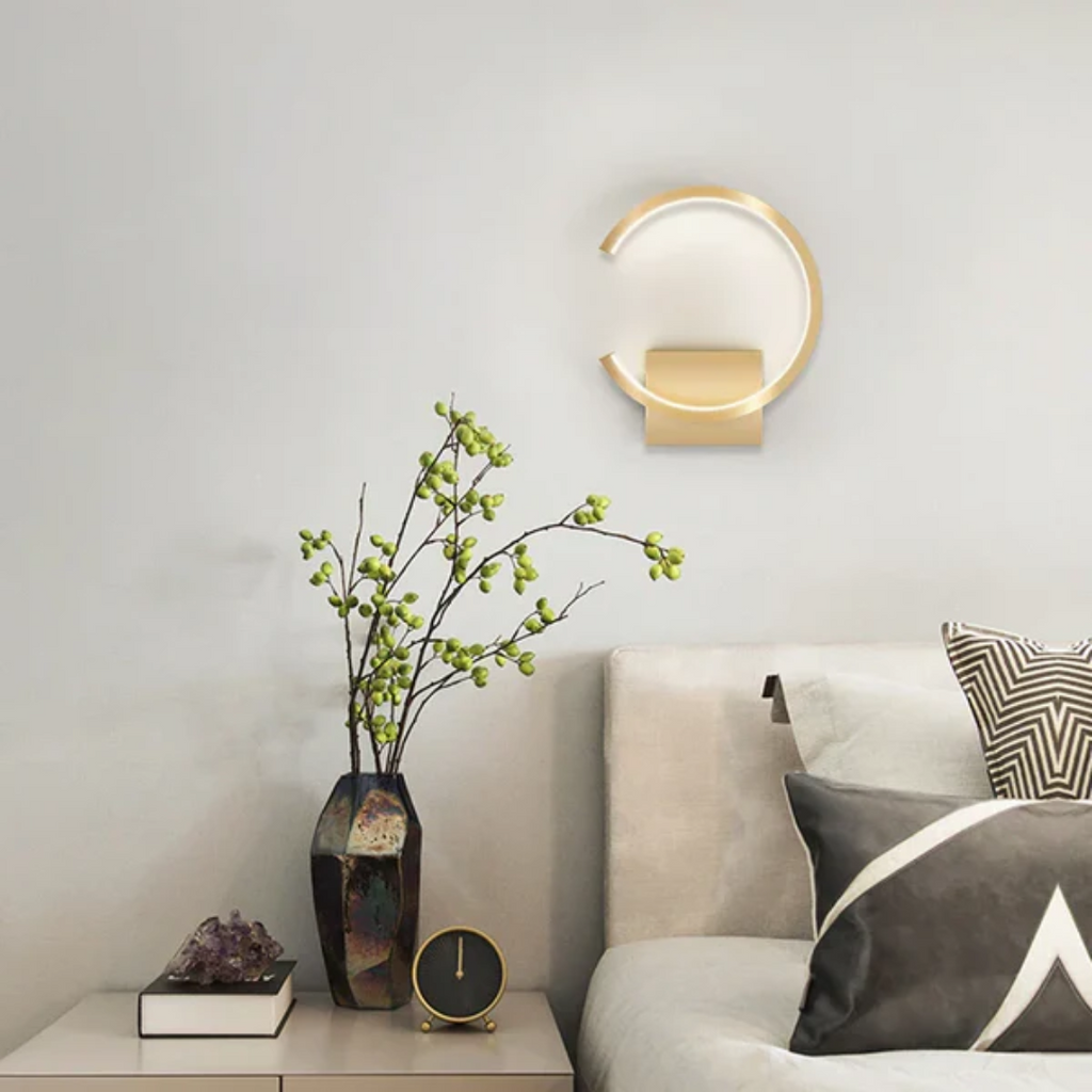 Lunara Luxury LED Wall Sconce For Warm Indoor Ambience