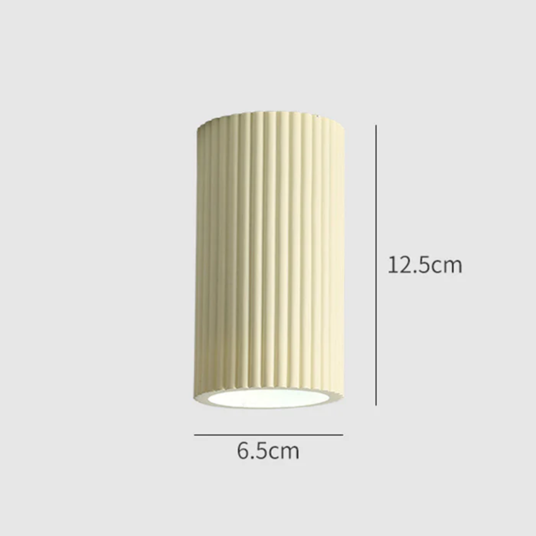 Lyra Minimal Resin Ceiling Light For Hallways And Entryways