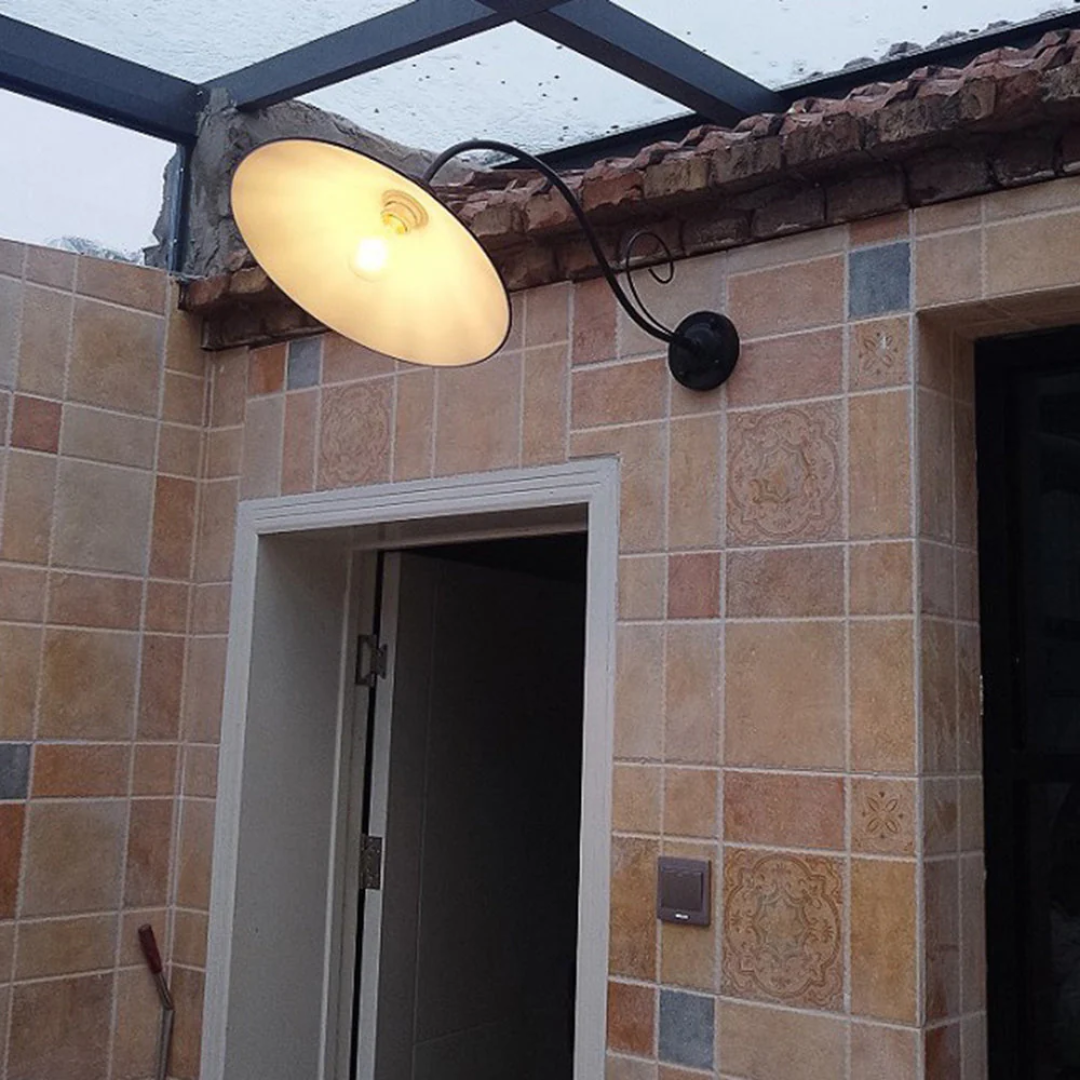 Heronstone Vintage Outdoor Wall Light With IP65 LED Compatibility