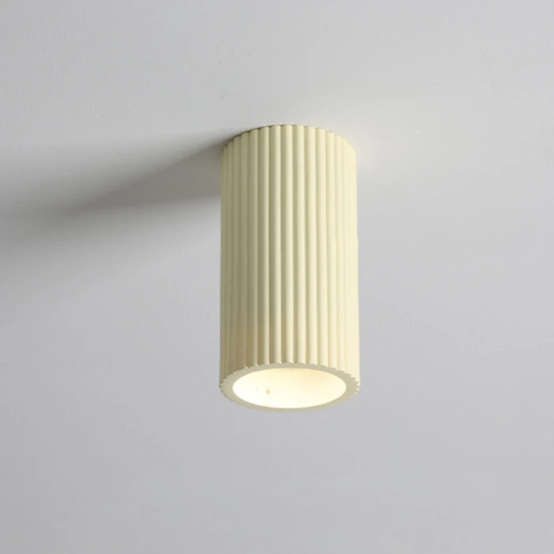 Lyra Minimal Resin Ceiling Light For Hallways And Entryways