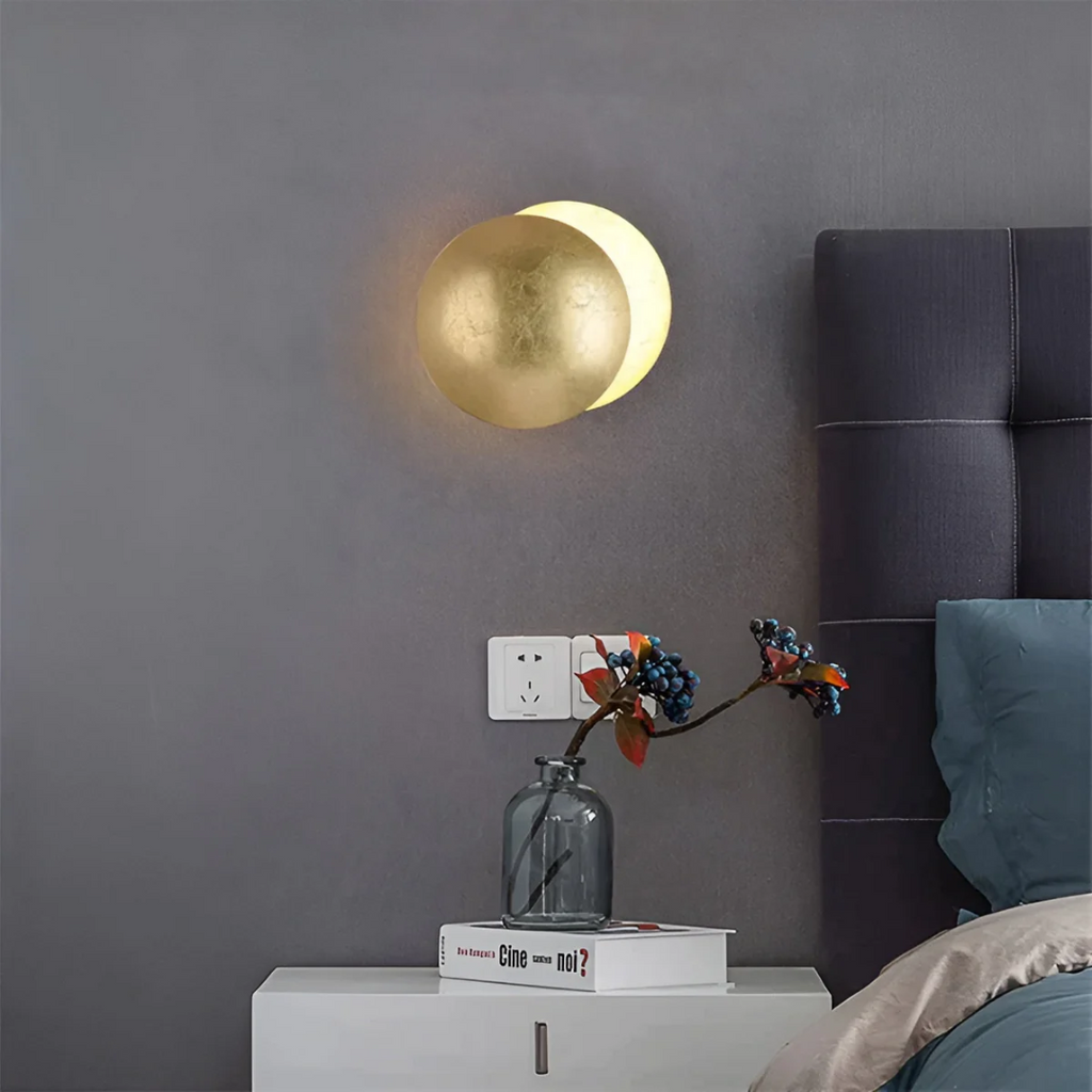 LumaArc 360 Degree Rotating LED Wall Lamp For Cozy Ambience