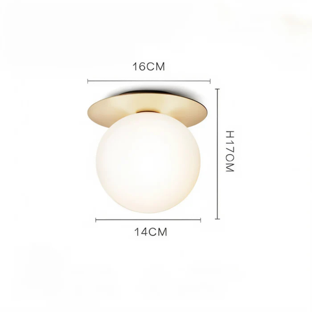 NovaLume Crystal Orbs LED Ceiling And Wall Lamp Ambient Lighting