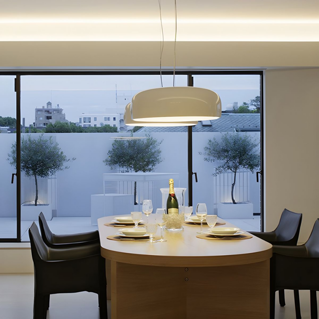 Lumenara Circular Pendant Light For Living Room And Dining