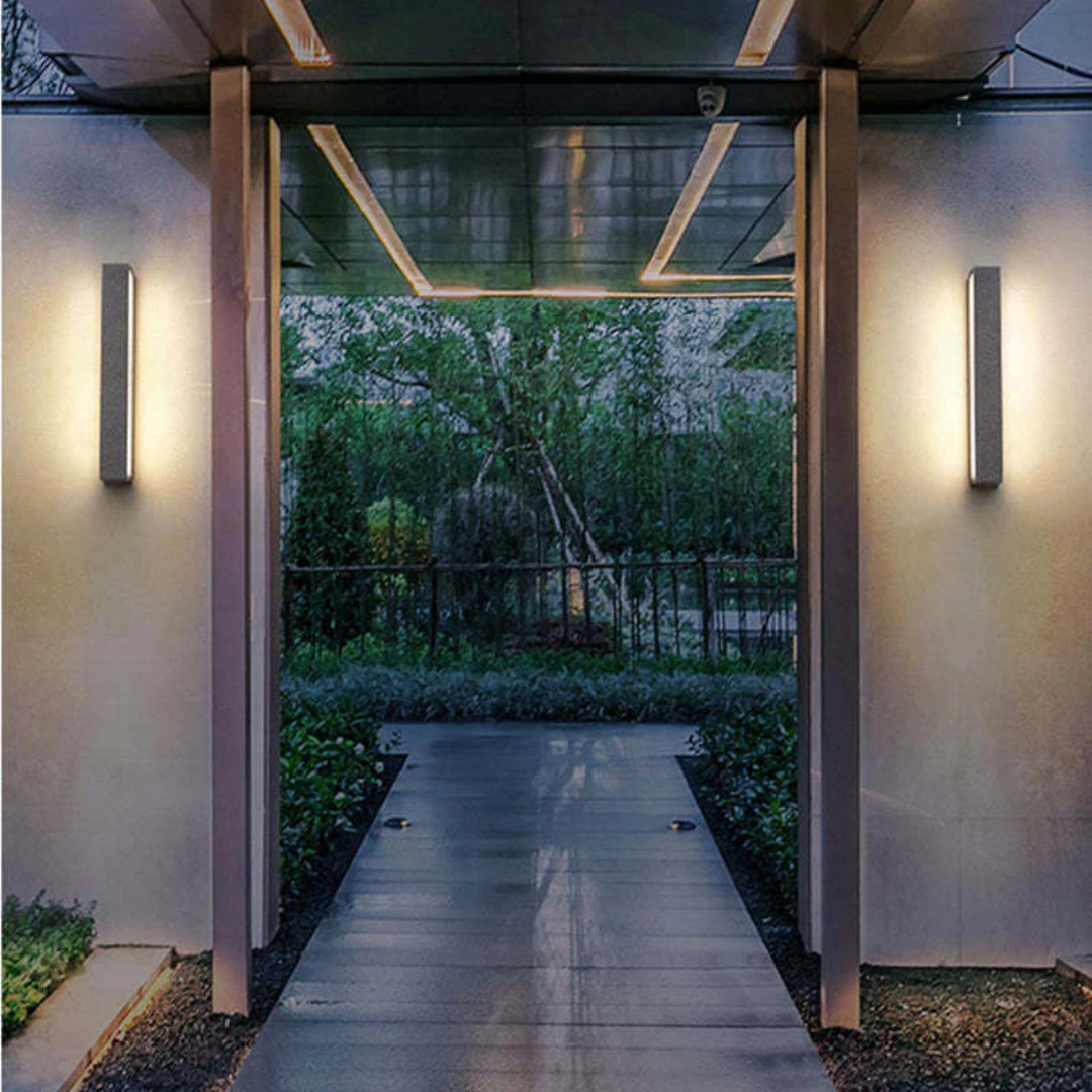NexaLumen Modern LED Outdoor Wall Light For Garden and Facade