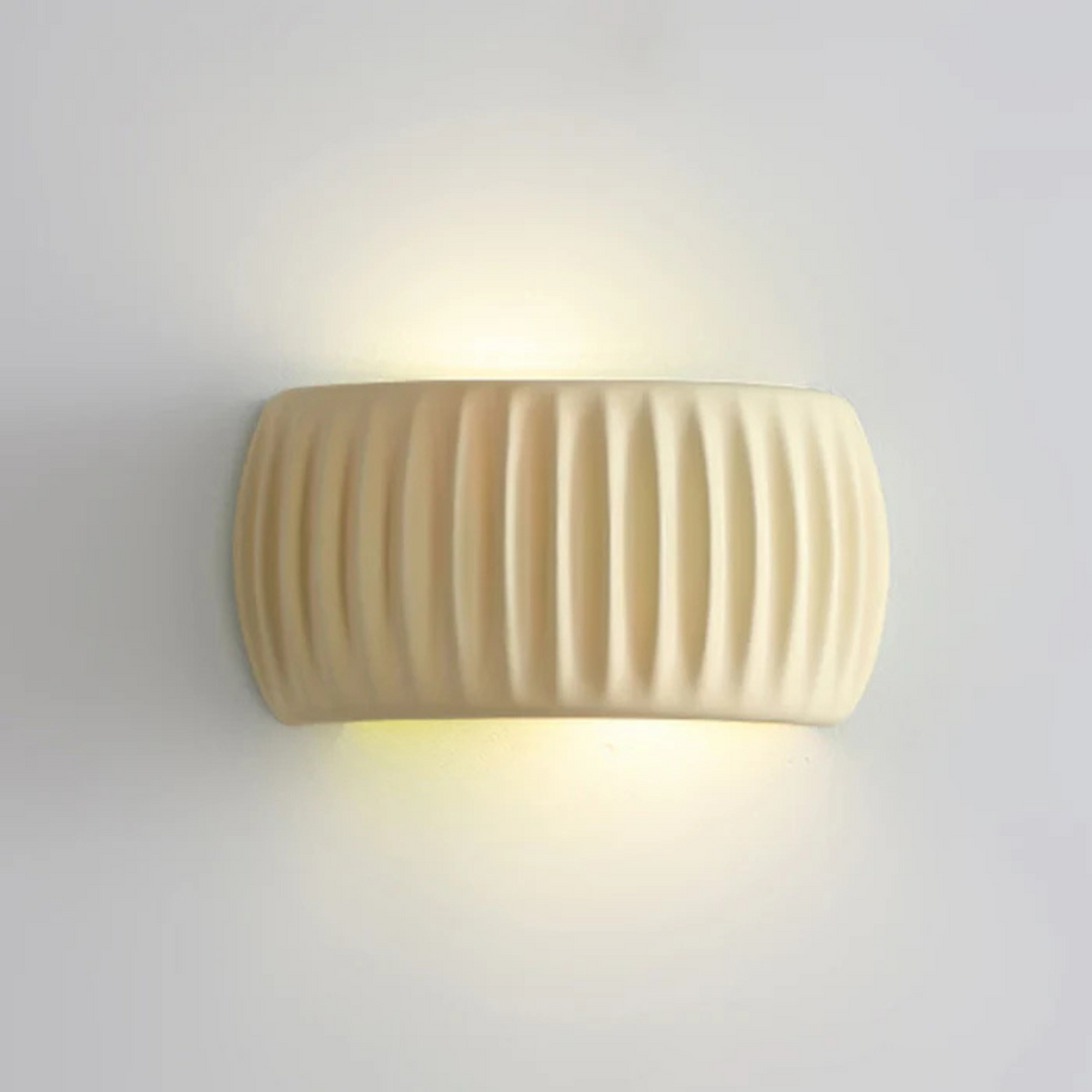 NovaLume Modern Resin Wall Light for Living Room and Bedroom