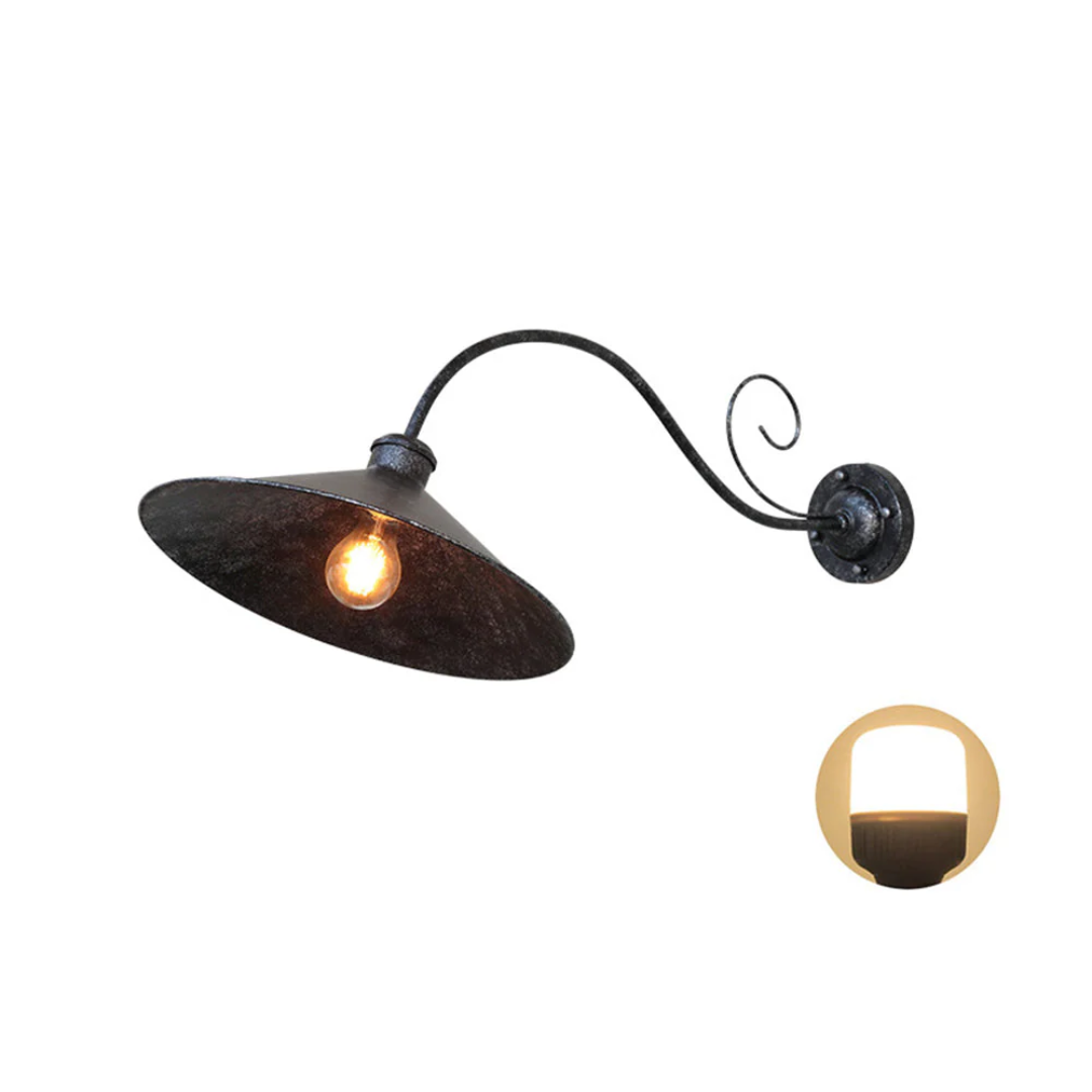 Heronstone Vintage Outdoor Wall Light With IP65 LED Compatibility