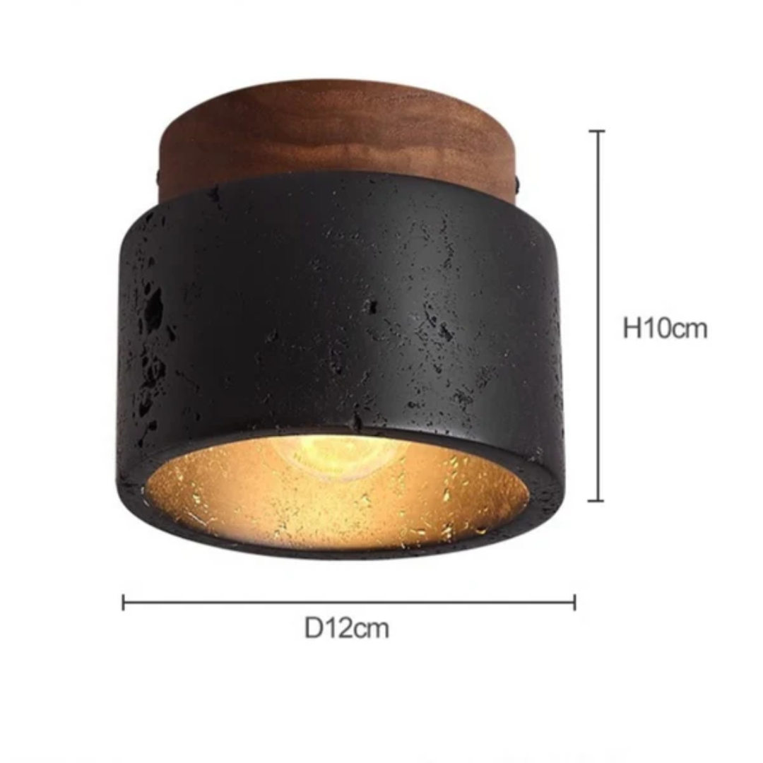 StoneLoft Ceiling Light for Living Room and Hallway