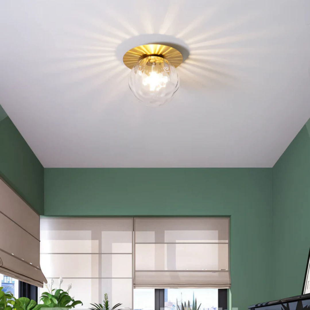 NovaLume Crystal Orbs LED Ceiling And Wall Lamp Ambient Lighting