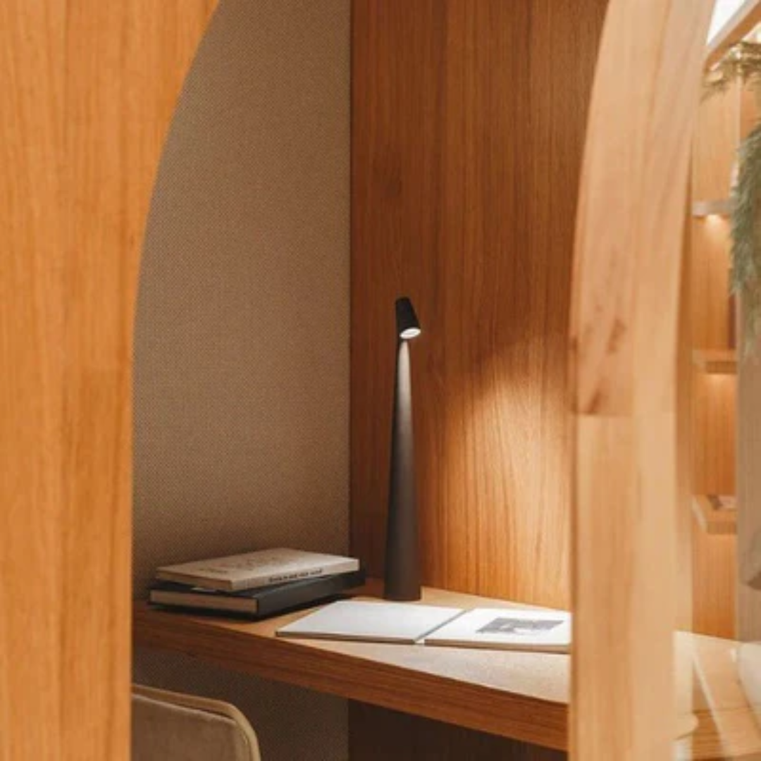 LunaNord Wireless Nordic LED Table Lamp Night Light