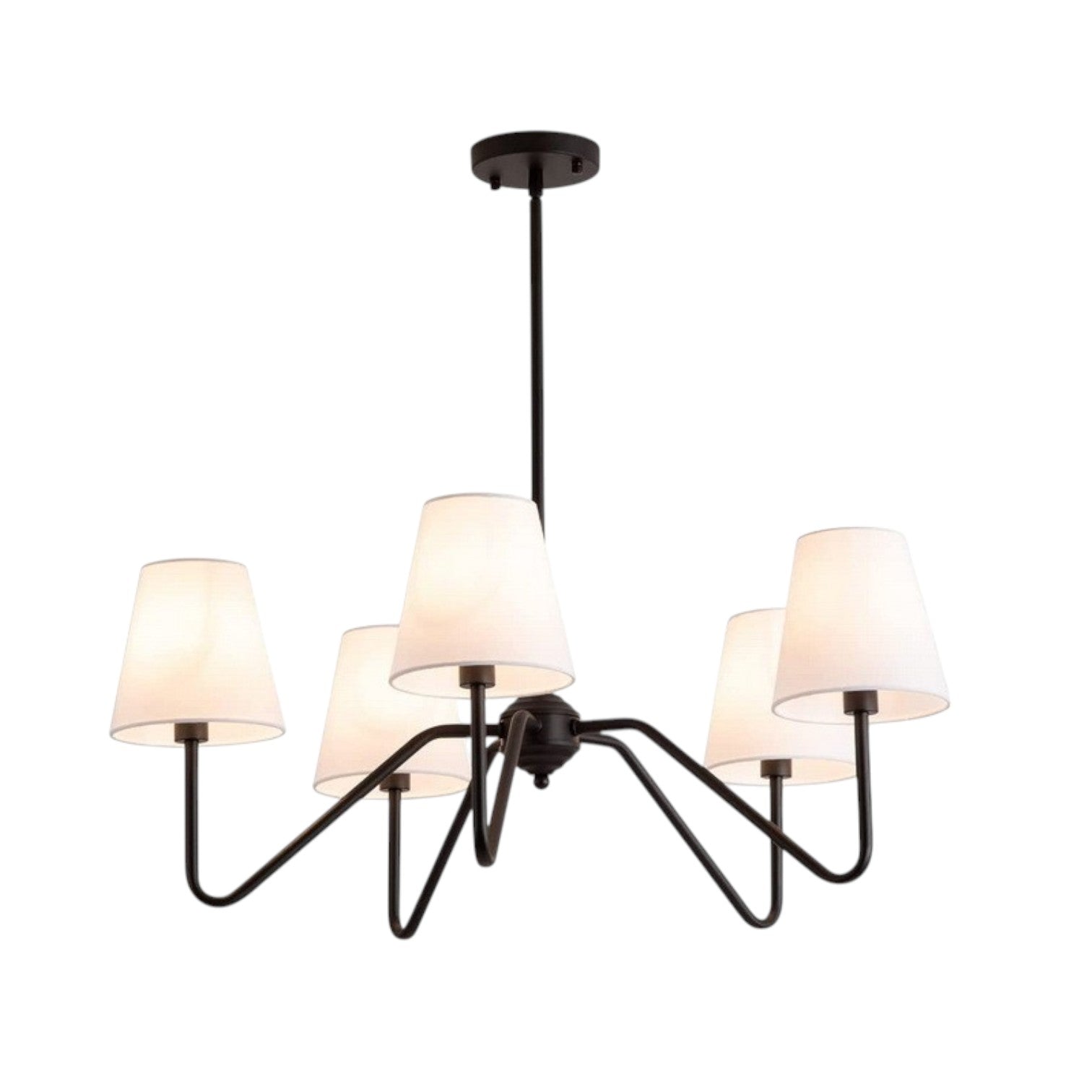 Aurela Silk Pendant Light For Bedroom With Soft Glow