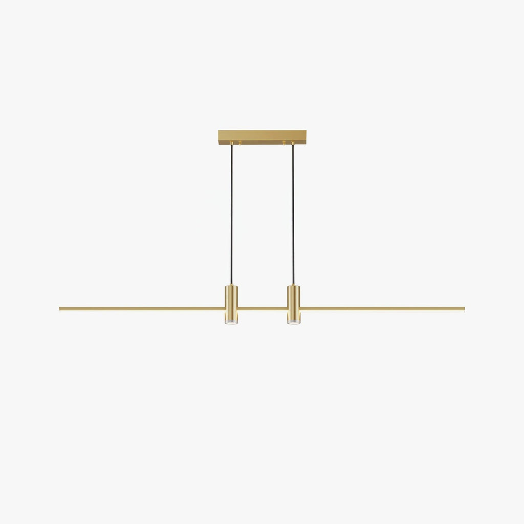 Nexra Minimalist Rectangular Metal LED Pendant Lamp