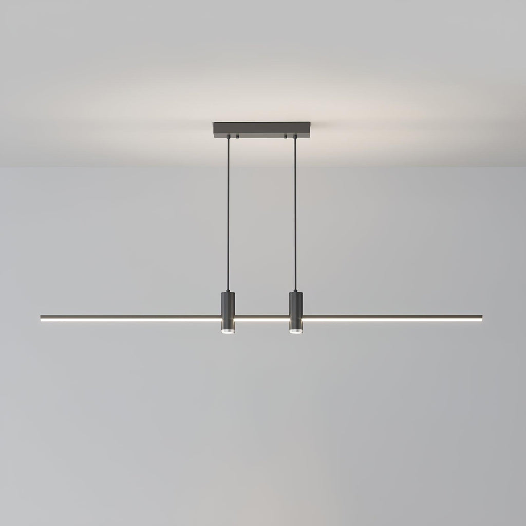 Nexra Minimalist Rectangular Metal LED Pendant Lamp