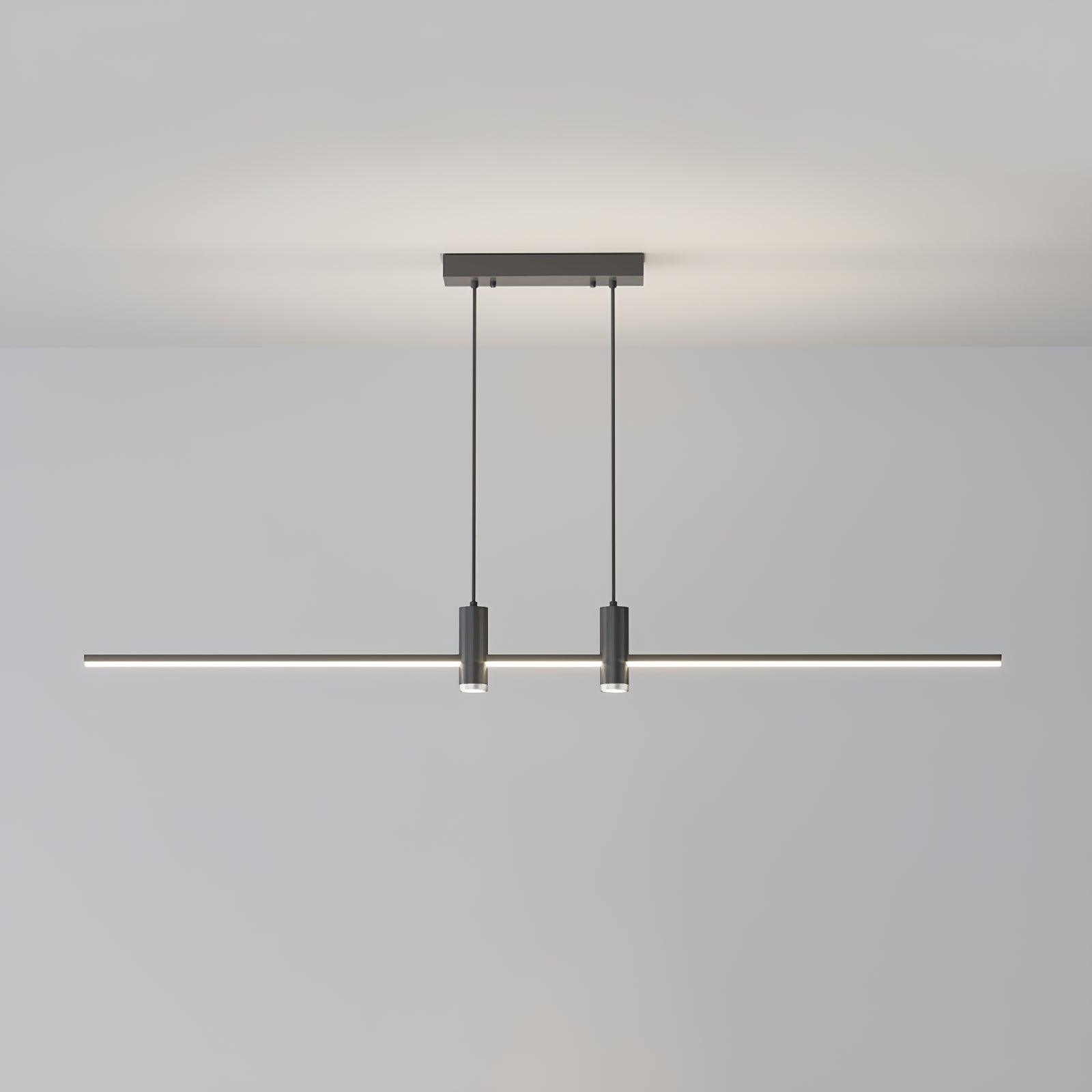 Nexra Minimalist Rectangular Metal LED Pendant Lamp