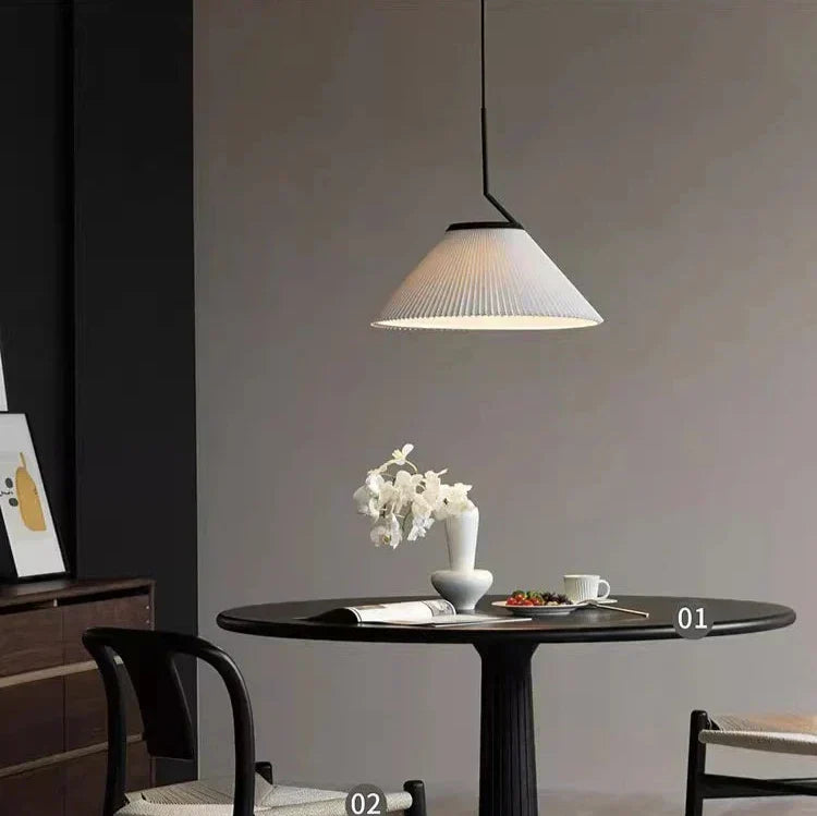 Astrae Pendant Lamp in Scandinavian Minimalist Folded Design