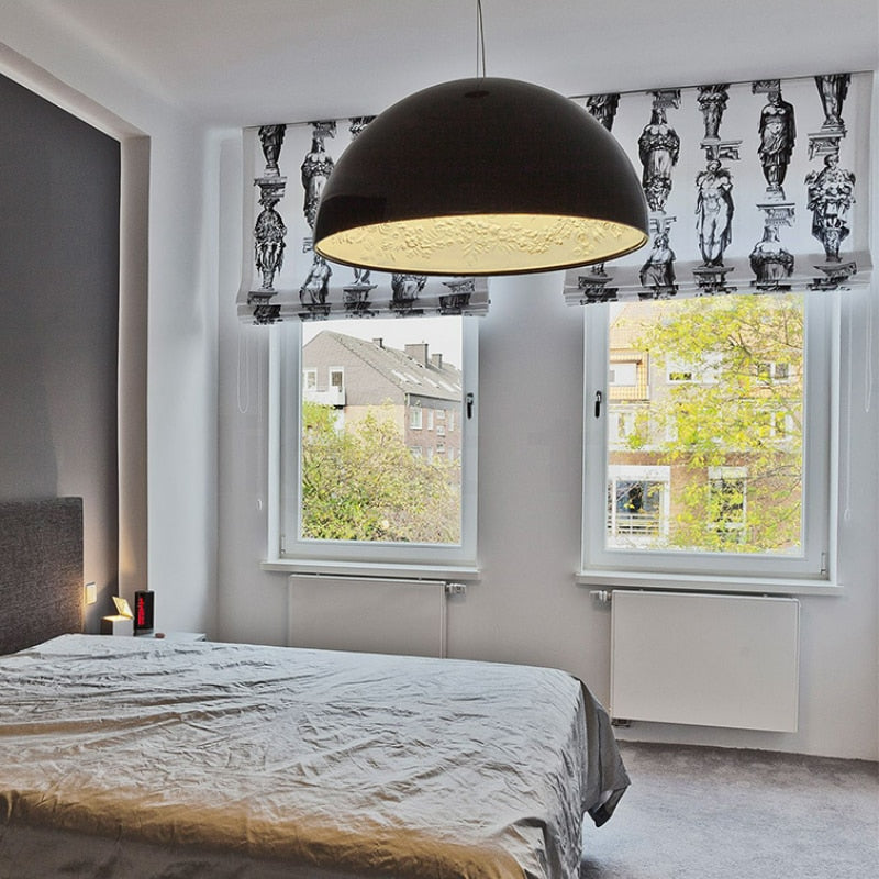 Astraio LED Pendant Light in Italian Resin and Glass