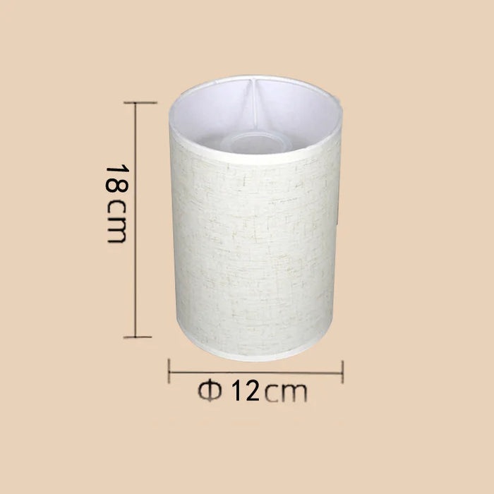 Aera Linen Shade | Straight Linen Lampshade for Homes