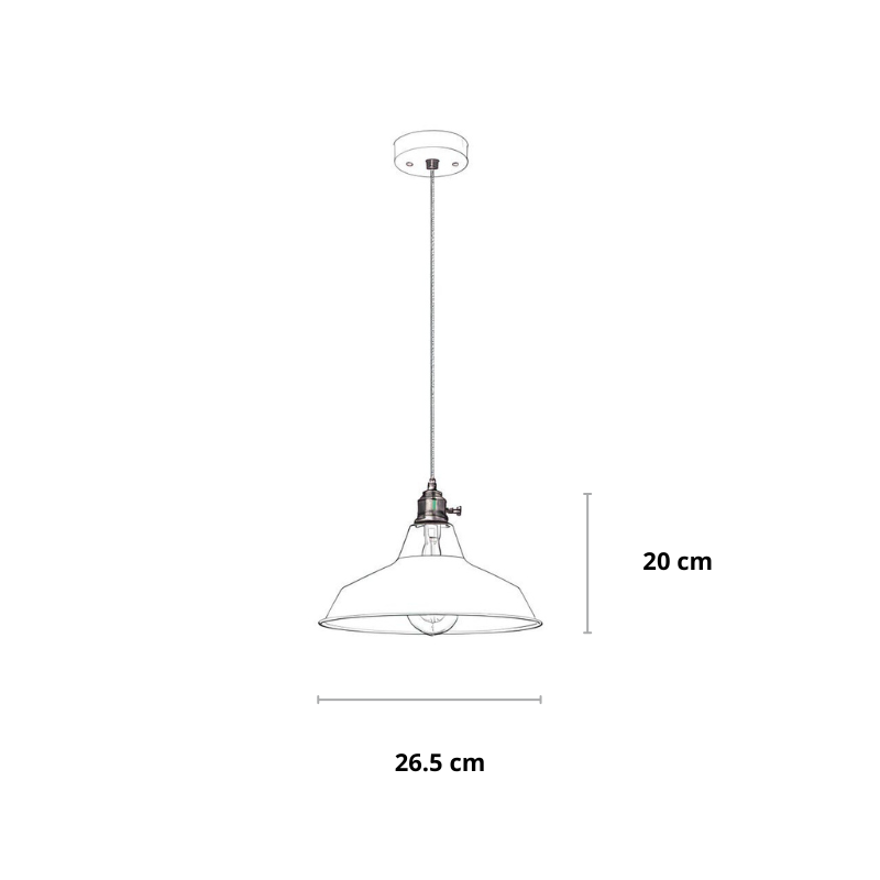 NovaCrest Colorful Retro Pendant Lamp in Seven Vibrant Shades