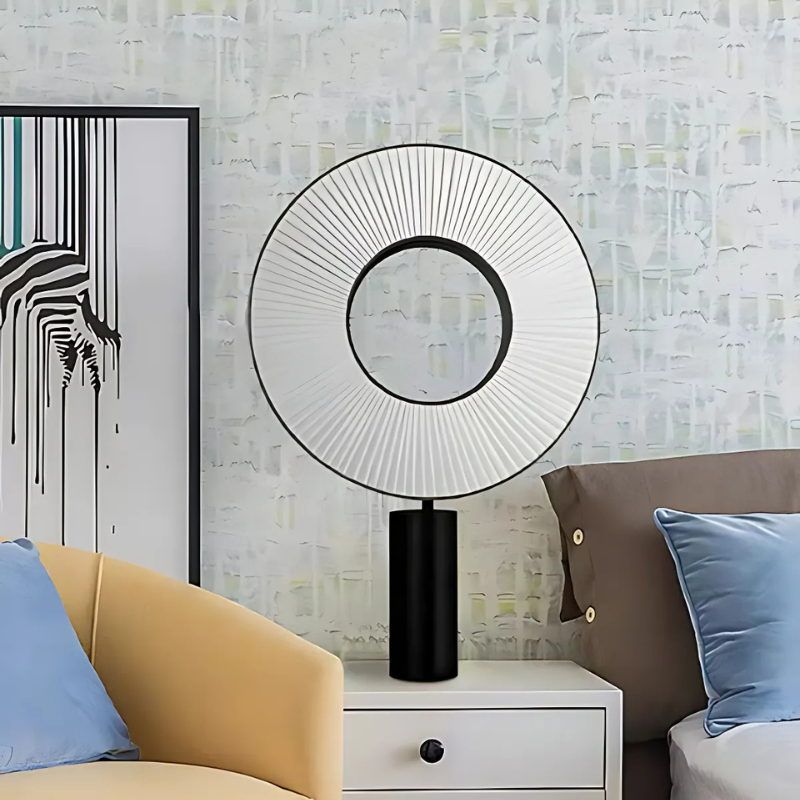 SolaraGlow Solar LED Table Lamp for Warm White Light