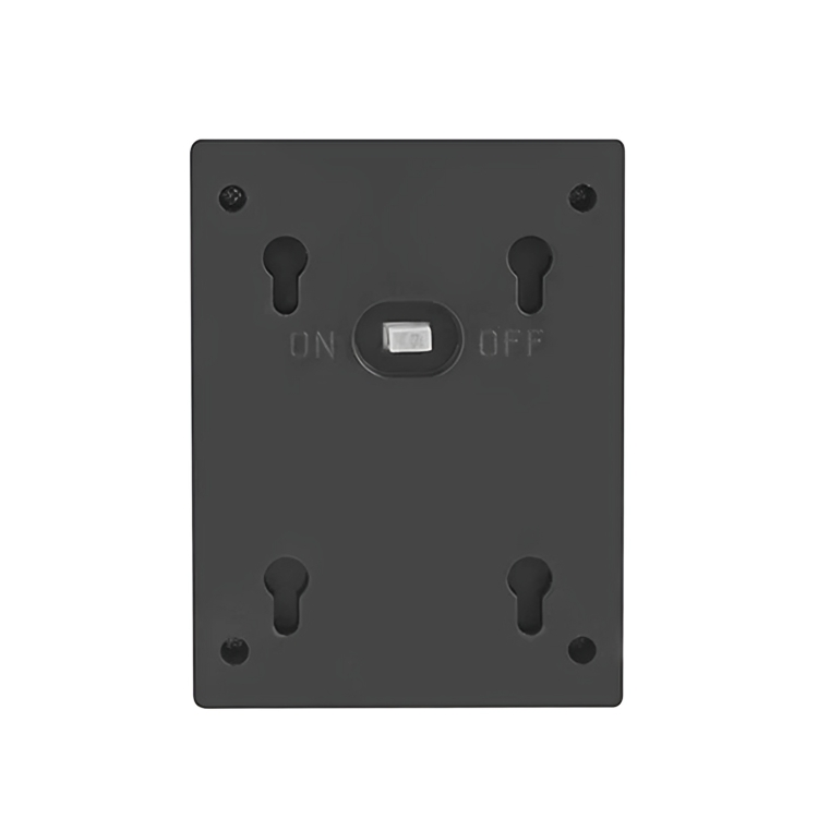 SolaraLux Solar Outdoor LED Wall Light IP65 Waterproof Black