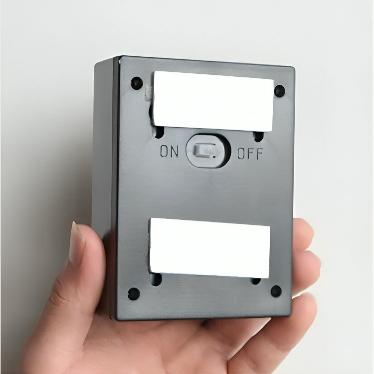 SolaraLux Solar Outdoor LED Wall Light IP65 Waterproof Black