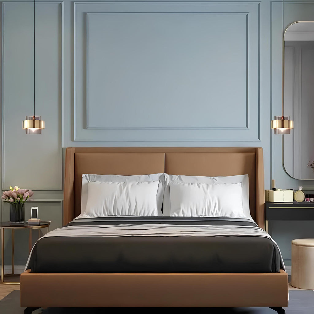 Elara Modern Glass Pendant Light For Dining Rooms Decor