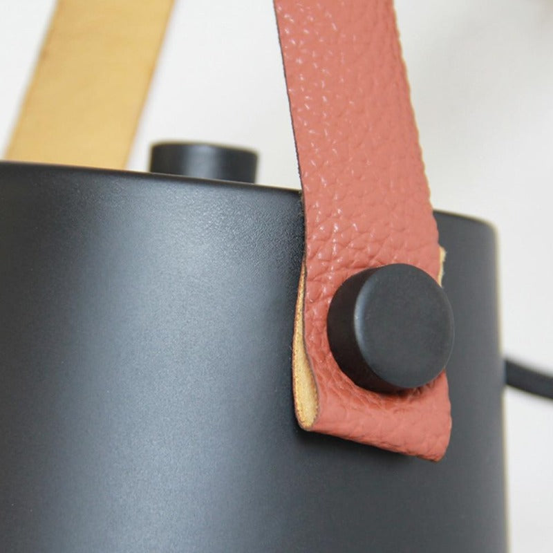 Alderin Nordic Wood Wall Lamp With Solid Iron Shade