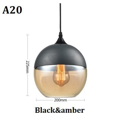 AstraLoft Glass Pendant Light Modern LED Ceiling Lamp