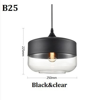 AstraLoft Glass Pendant Light Modern LED Ceiling Lamp